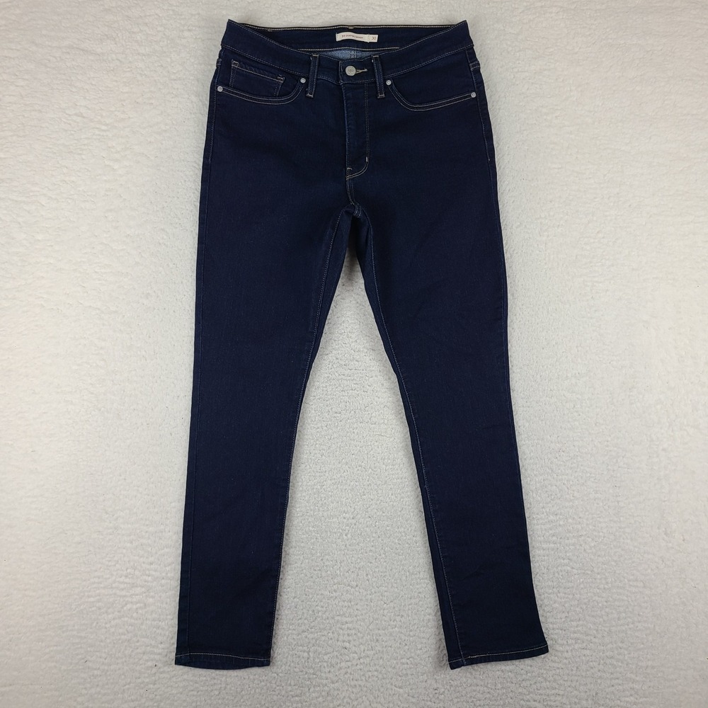 Levi's 311 Jeans Womens 30x28 Blue Shaping Skinny Dark Wash Denim